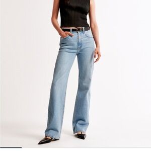 Abercrombie jeans high rise 90s relaxed jean